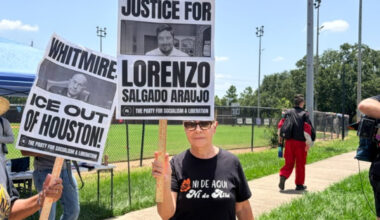 Hundreds Demand ICE Out of Houston