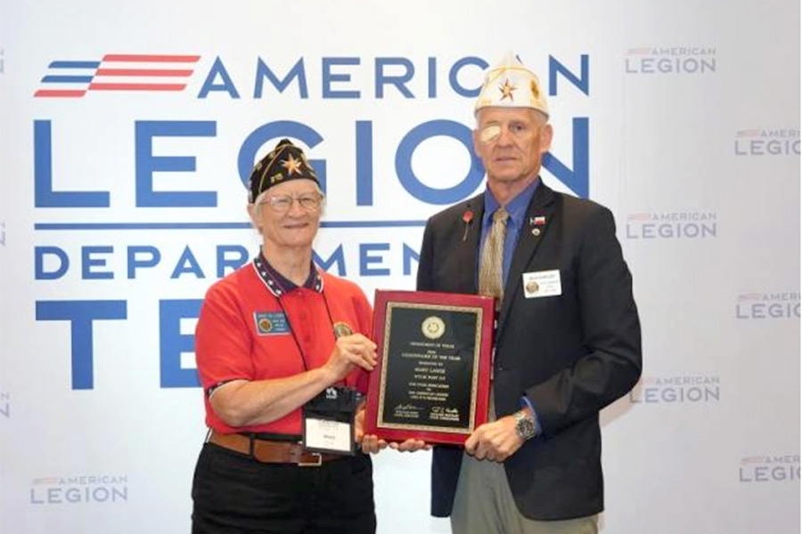 Lange named Legionnaire of the Year