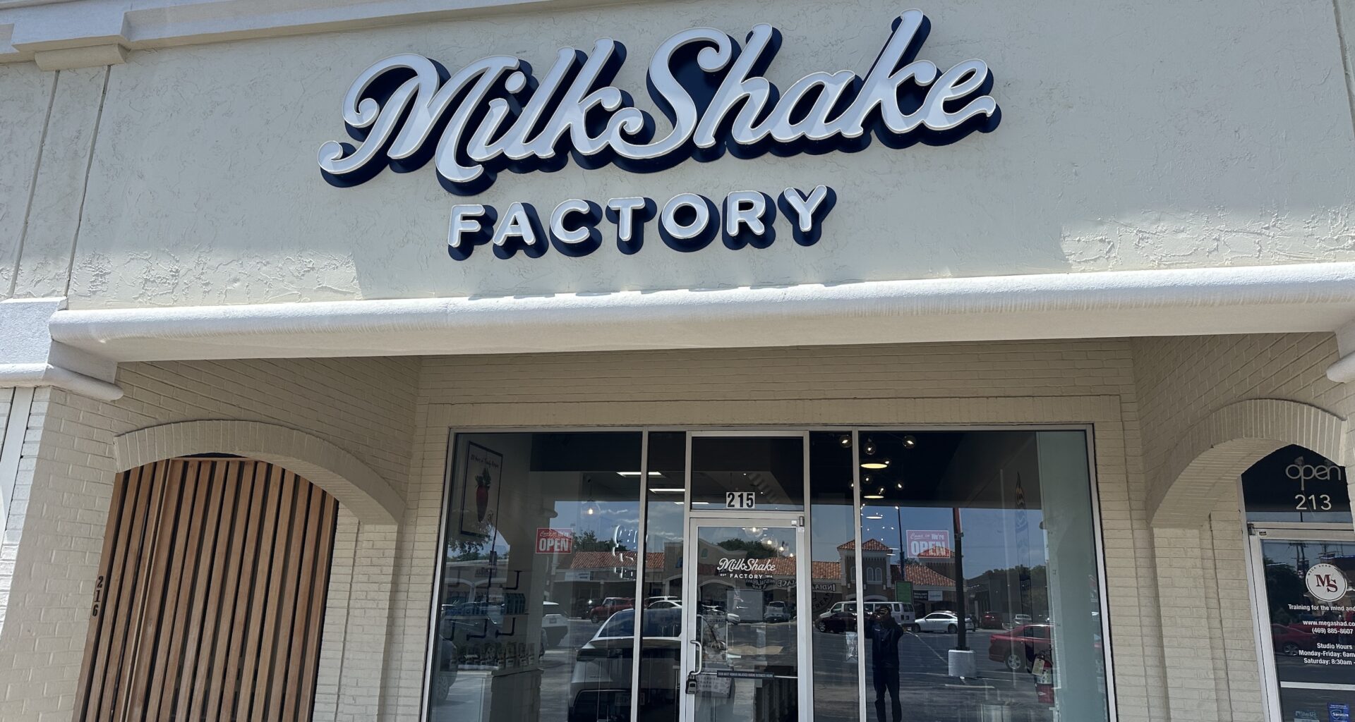 the front of MilkShake Factory