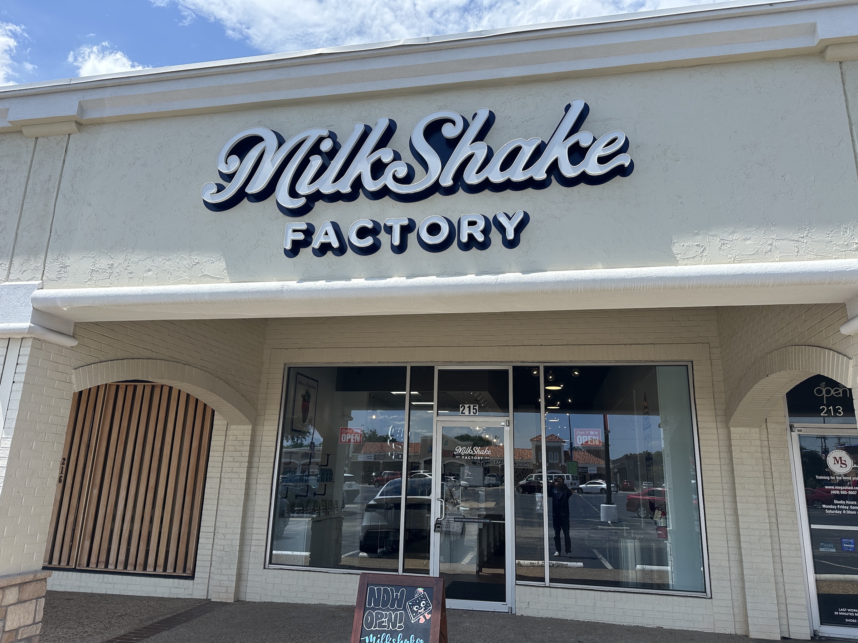 the front of MilkShake Factory