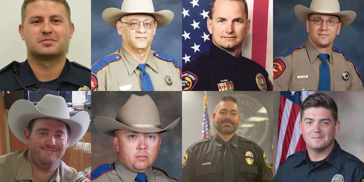 Central Texas remembers officers killed in the line of duty on Fallen Law Enforcement Officer Day