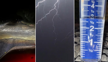 KSAT Connect: Viewers share photos of lightning, flooding in San Antonio area
