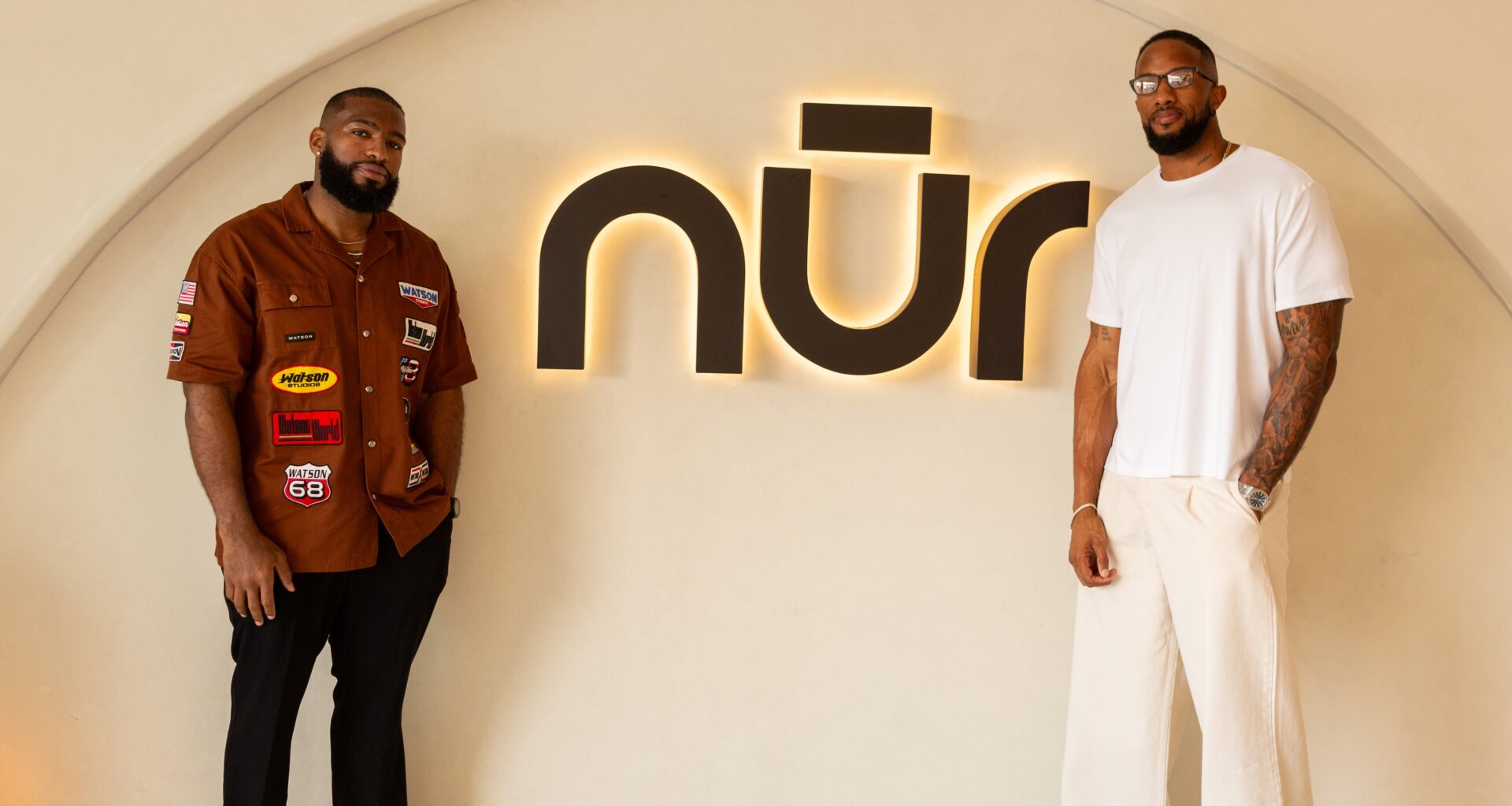 Onyi Odunukwe and Cedric Ogbuehi of NUR
