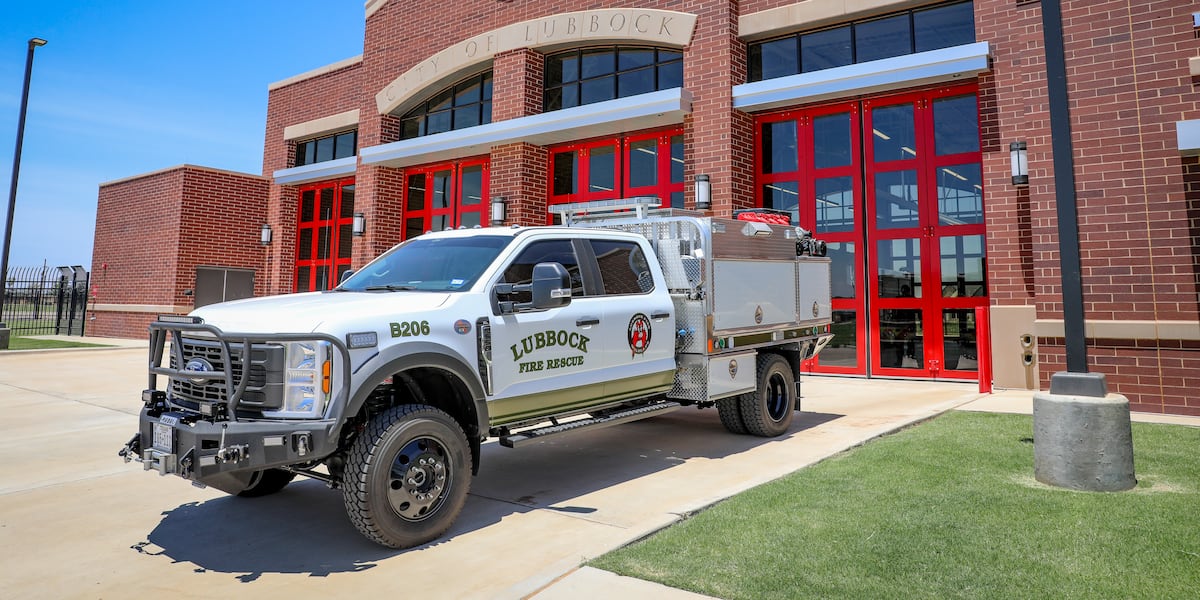 Lubbock Fire Rescue unveils new Wildland Firefighting Apparatus, Brush 206