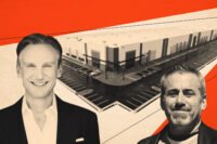 Aligned Data Centers' Andrew Schaap with Peoria Logistics Park and Peora Planning Director Chris Jacques