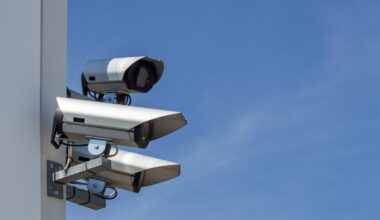 surveillance cameras