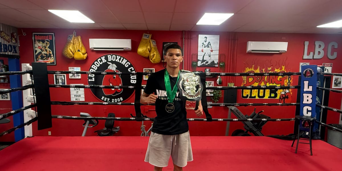 Lubbock Cooper grad competes in Mike Tyson Invitational, wins by unanimous decision