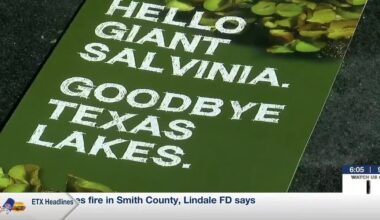 Texas Parks and Wildlife warns boaters about invasive species ahead of Fourth of July weekend