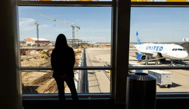 The airport's terminal development project is on track