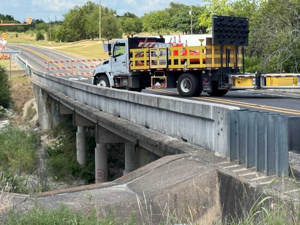 The Texas Department of Transportation has fully closed the FM 308 bridge over White Rock...