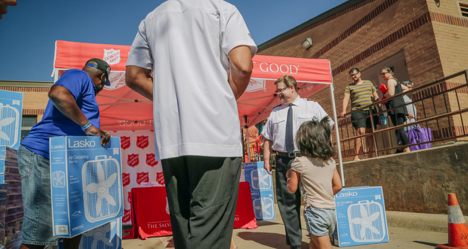 The Salvation Army of North Texas activates heat relief services in response to the first 100-degree day of the year