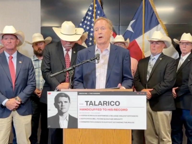 Ken Paxton ends press conference after reporters press him on real estate transactions, alleged voter fraud