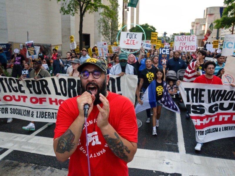 Houston protesters call on feds to release more information, and witnesses, to Tuesday’s ICE killing