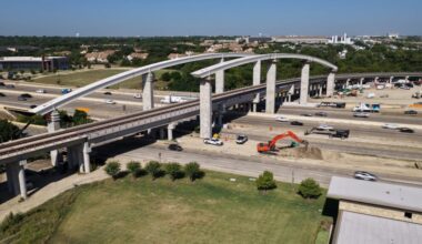 Silver Line Bridge arches over US 75