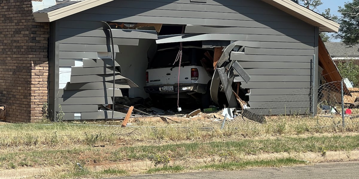 2 seriously injured as vehicle drives into house on Thursday afternoon