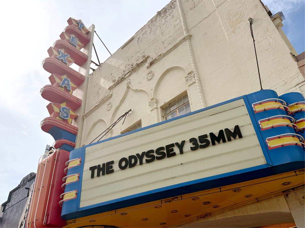 'The Odyssey' is playing on film in Dallas theaters