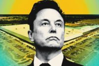Elon Musk with SpaceX Farm to Market Road 1209 Colorado River
