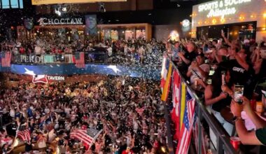 U.S. fans show excitement, patriotism for FIFA World Cup