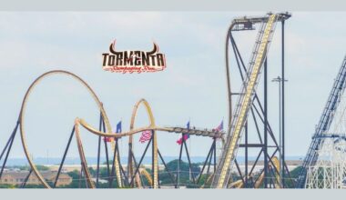 Tormenta Coaster Opens Six Flags Texas