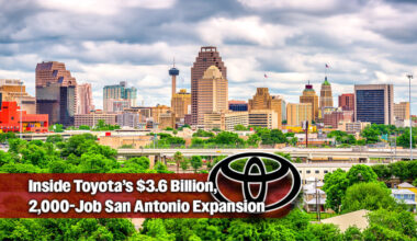 Toyota Doubling San Antonio Footprint with Historic $3.6B Investment