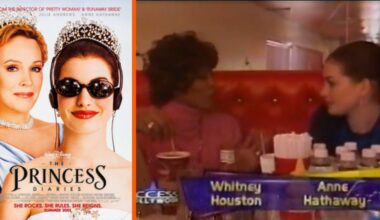 whitney houston, princess diaries, the princess diaries, anne hathaway, princess diaries whitney houston