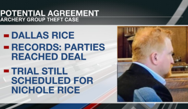 Potential agreement in place for Dallas Rice in archery group theft case