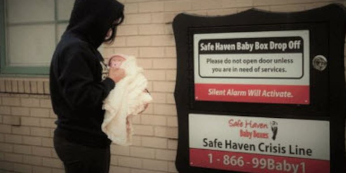 Mother safely surrenders infant at Abilene, Texas, Safe Haven Baby Box