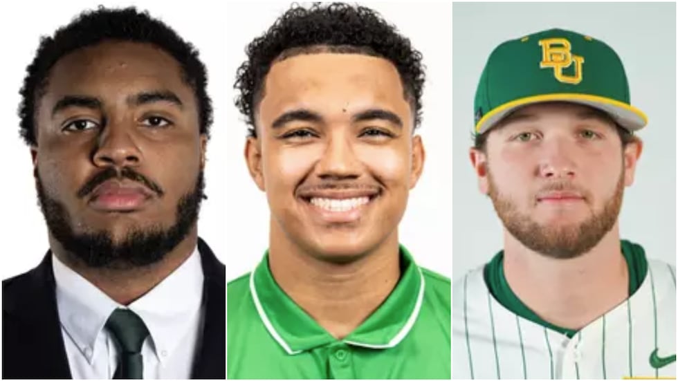 LEFT TO RIGHT:  Hosea Wheeler, Kenton Allen and Ethan Calder