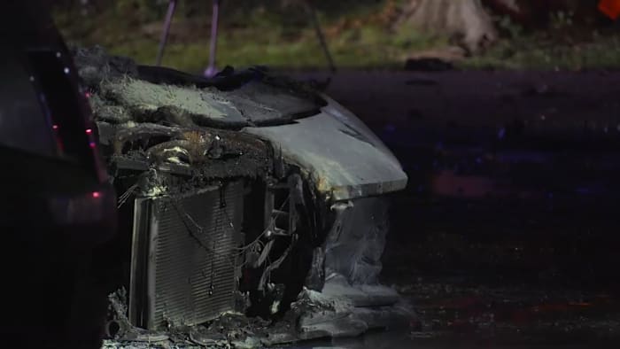 Driver killed after car hits parked 18-wheeler in east Houston, police say