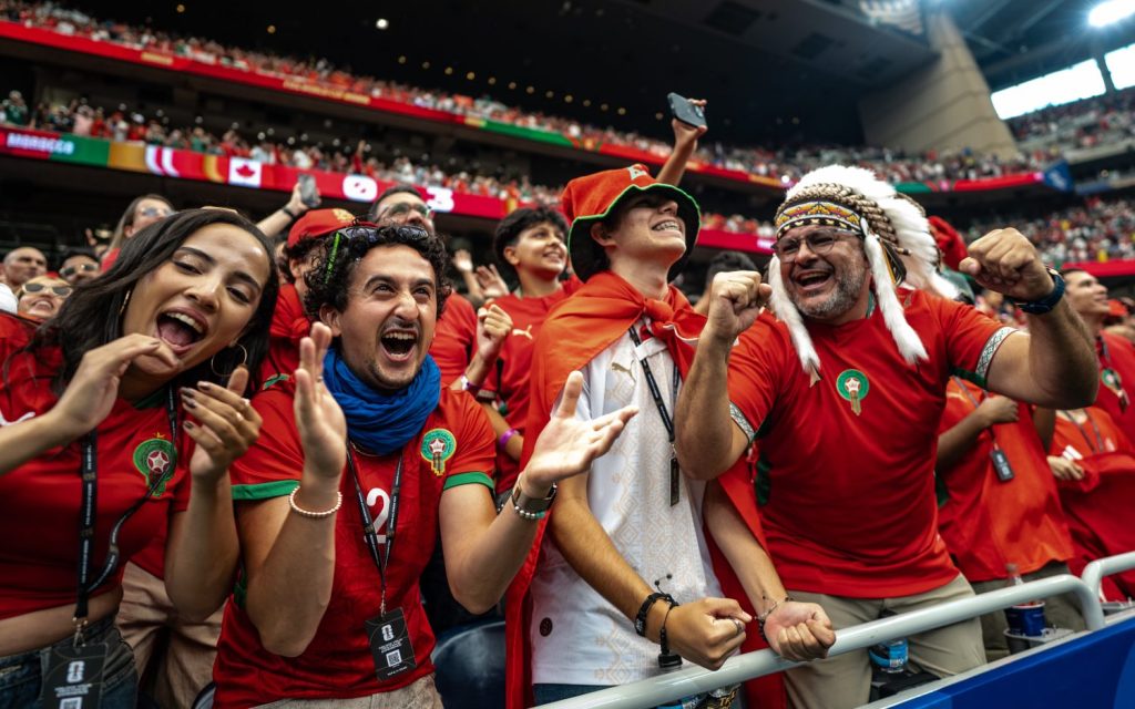 Morocco fans at 2026 World Cup