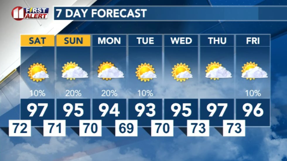 7 Day Forecast