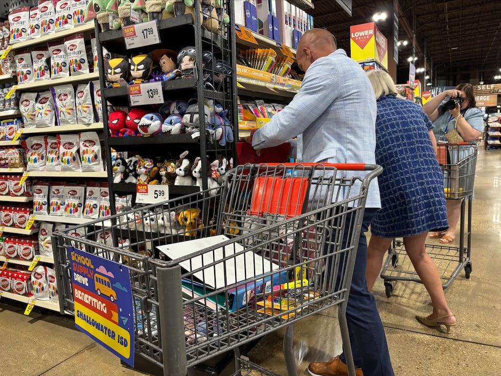 United's annual school supply fundraiser encourages shoppers to donate any dollar amount to...