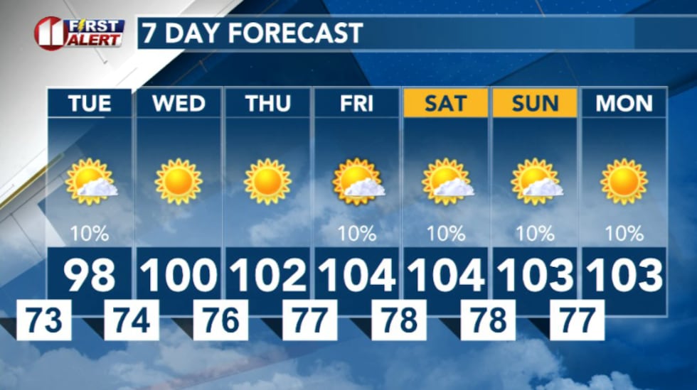 7 day forecast