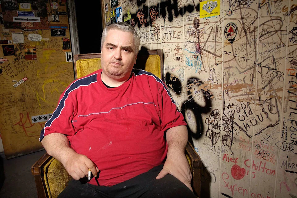 Musician Daniel Johnston, photographed backstage before performing at the Athens Popfest 2007 at the 40 Watt Club on August 11, 2007 in Athens, Georgia. (Frank Mullen/WireImage)