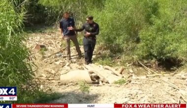 Homeless Texas woman saved days after she got stuck in mud and sewage at the bottom of a ravine