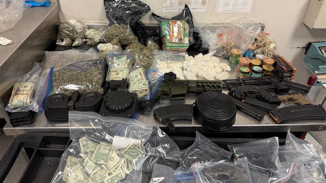 Fort Worth police seize thousands in cash, weapons, drugs in major raid on 2 homes