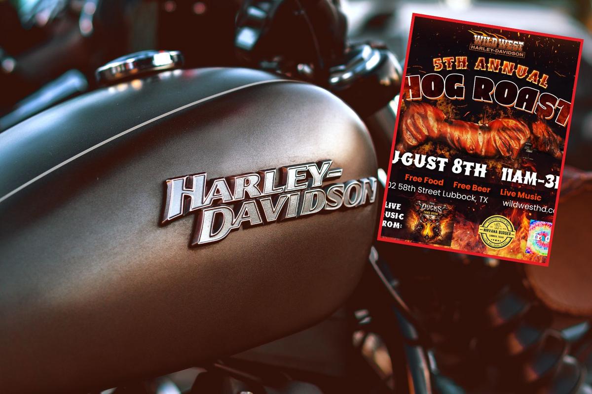 Wild West Harley-Davidson's Free Hog Roast In Lubbock This August