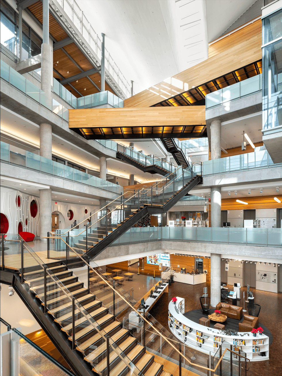 Austin Central Library interior