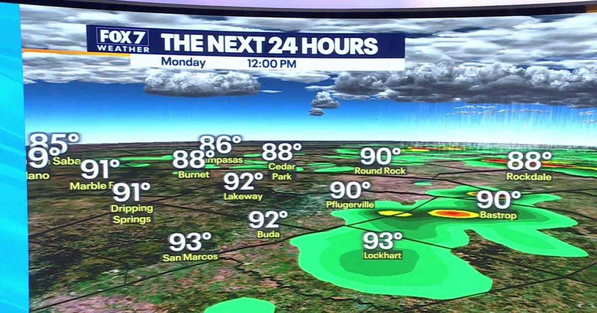 Austin weather: Flash Flood Watch in effect for most of the week