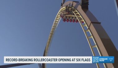 Six Flags Over Texas debuts record-breaking Tormenta coaster in Arlington this summer