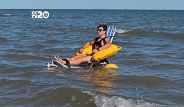Mustang Island State Park offers free beach wheelchairs to improve accessibility