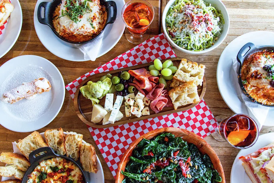 A spread from Uncle Nicky's (Uncle Nicky's )