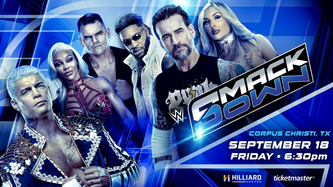 WWE Friday Night SmackDown returning to Corpus Christi