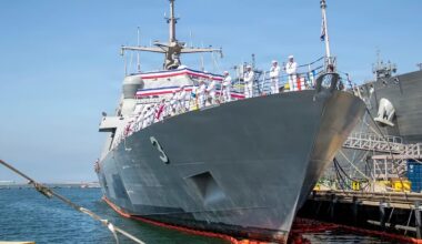 US Navy retires littoral combat ship Fort Worth