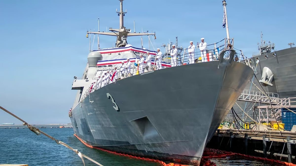 US Navy retires littoral combat ship Fort Worth