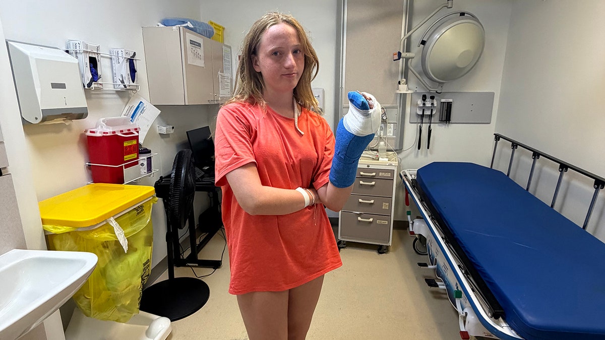 Barracuda bite victim