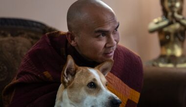 How a 2,300-mile Walk for Peace thrust a Texas monk and his rescue dog into the spotlight :: WRAL.com
