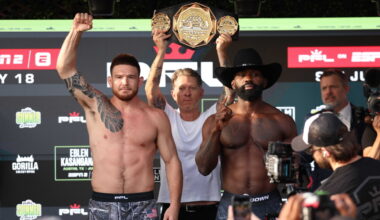 COMPLETE WEIGH-IN RESULTS FOR PFL AUSTIN thumbnail