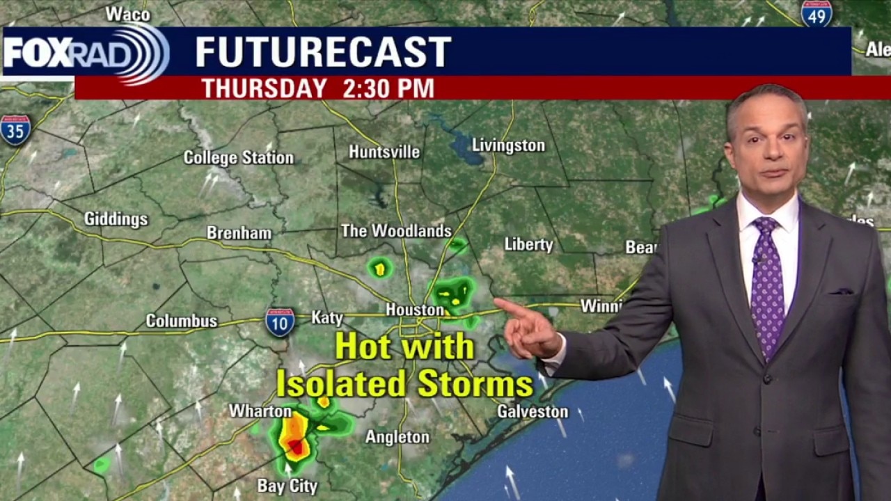Houston weather: Thursday feels-like temps in triple digits
