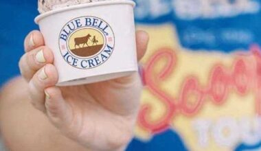 Blue Bell giving out free ice cream in Fort Worth in July